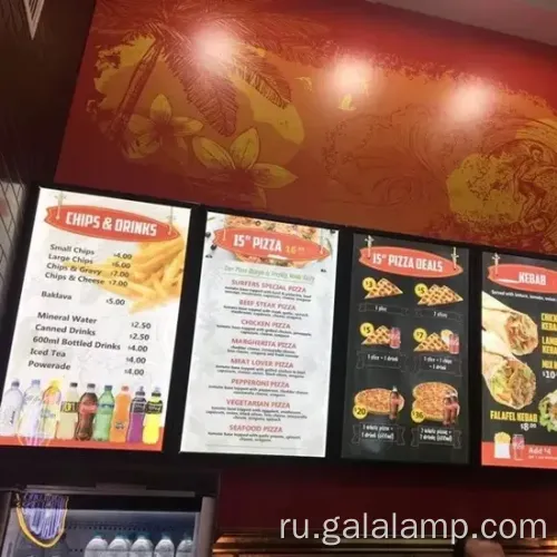 Светодиодный плакат фильма Light Box Display